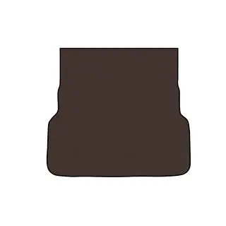 Carsuit Gummi-Kofferraummatte (5-Sitzer, Braun)