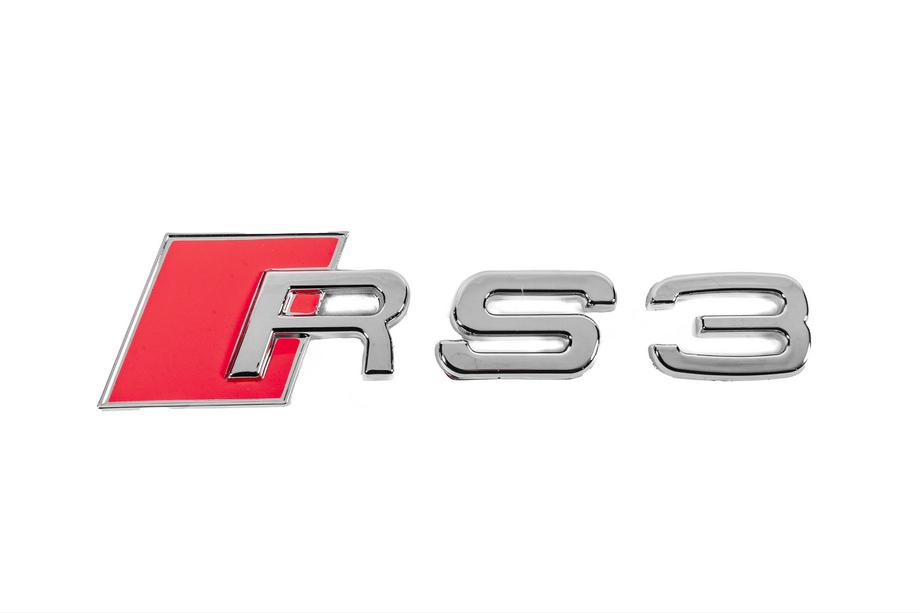 Audi RS3 Schriftzug Foto 1