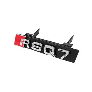 RSQ7 Kühlergrill-Emblem Foto 2