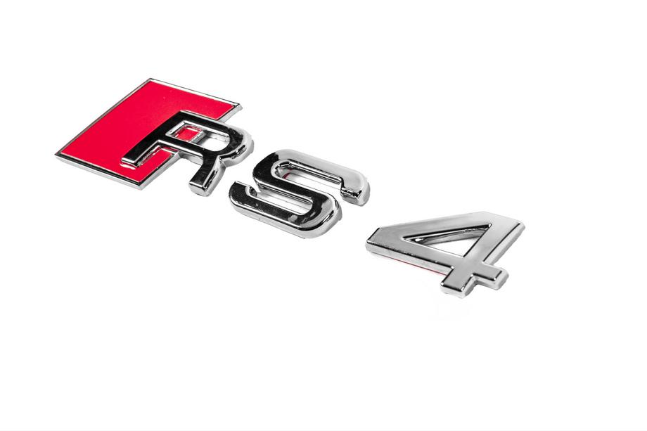 Audi RS4 Schriftzug Foto 2