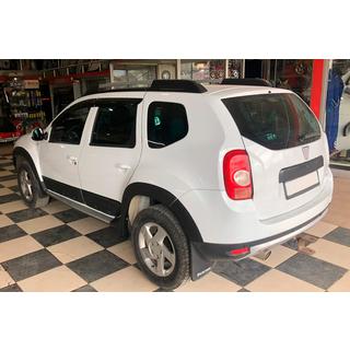 Kotflügelverbreiterungen mit Zierleisten EuroCap (12 Stk., glatt, schwarz matt, ABS) Dacia Duster 2008-2018 Foto 3