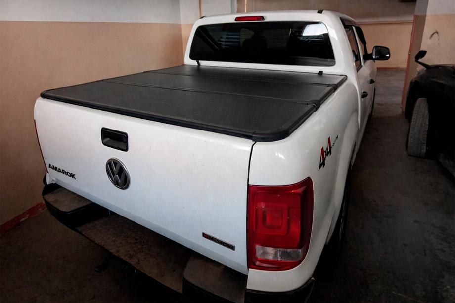 Ford Ranger 2011–2022 3-teilige Kofferraumabdeckung Foto 2