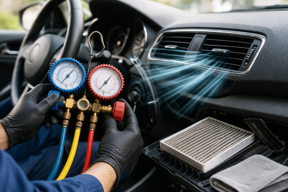 Klimaanlage im Auto: Wann sind Nachfüllen und Reinigung fällig?