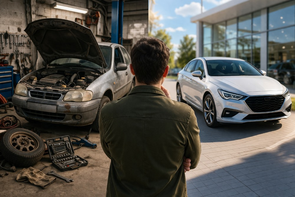 Was ist günstiger: altes Auto reparieren oder ein anderes kaufen?