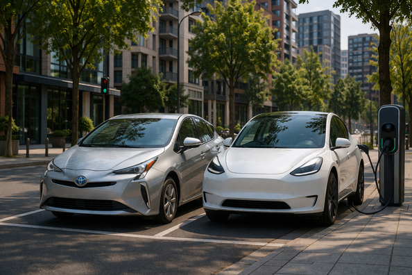 Hybrid oder Elektroauto: Was ist besser für die Stadt?