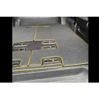 EVA Fußmatten (kurzer Radstand, kompletter Innenraum, schwarz) Foto 2