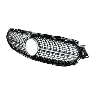 Frontgrill Diamond Silver (für Base, 2020-2023) Mercedes E-сlass W213 2016-2023 Foto 2