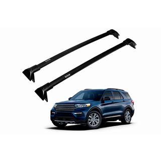 Dachträger-Querträger für integrierte Reling OEM (2019-2023, 2 Stk.) Ford Explorer 2019- Foto 2