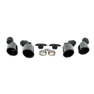 Auspuffendrohrblenden V2 Black im X5M F95 Style BMW X5 G05 2019–2026 Foto 1