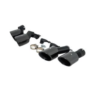 Auspuffendrohrblenden V2 Black im X5M F95 Style BMW X5 G05 2019–2026 Foto 3