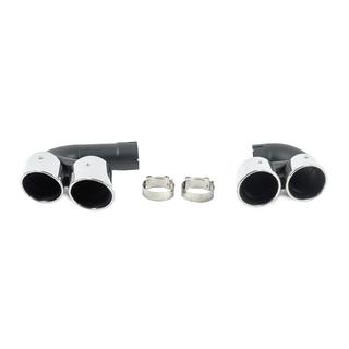 Auspuffendrohre V1 Silver im X5M F95 Style BMW X5 G05 2019–2026 Foto 1