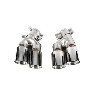Auspuffblenden M6 Silver (2 Stk.) Foto 3