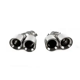 Auspuffblenden M6 Silver (2 Stk.) Foto 2