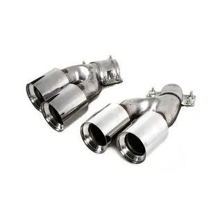 Auspuffblenden M6 Silver (2 Stk.) Foto 1