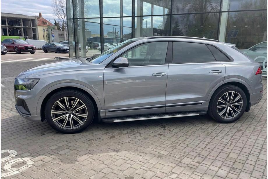 Audi Q8 2018- Bosphorus Grey Trittbretter (2 Stk., Aluminium) Foto 1