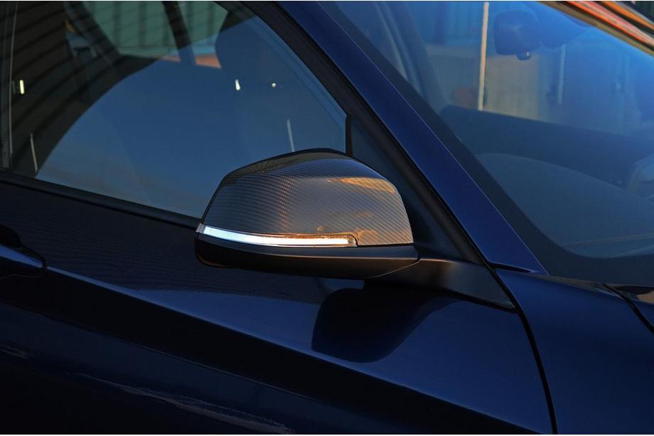 BMW X1 E84 2009-2015 Spiegelabdeckungen (2 Stk, Echtcarbon) Foto 6