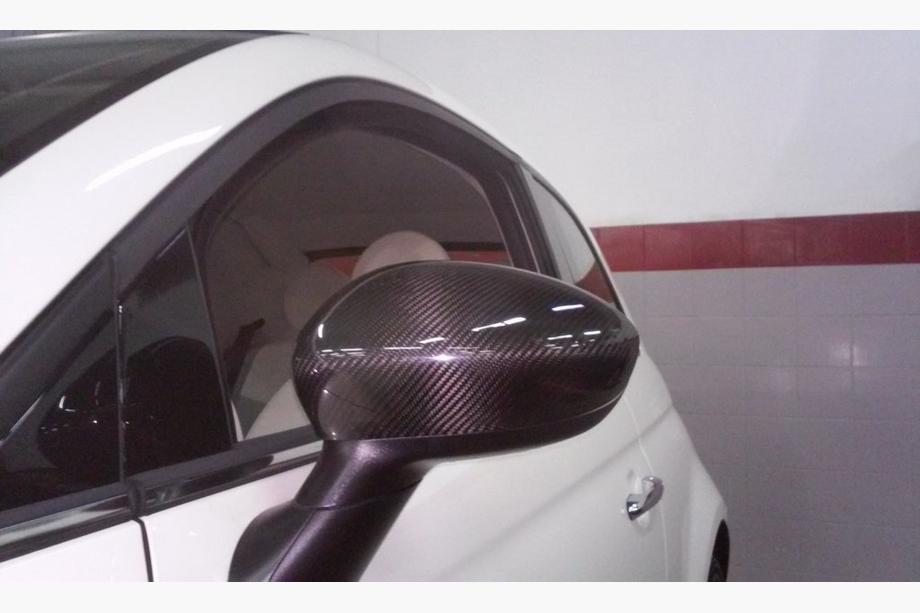 Fiat 500/500L 2013-2022 Spiegelabdeckungen 2007-2015 (2 Stk., Echtcarbon) Foto 3