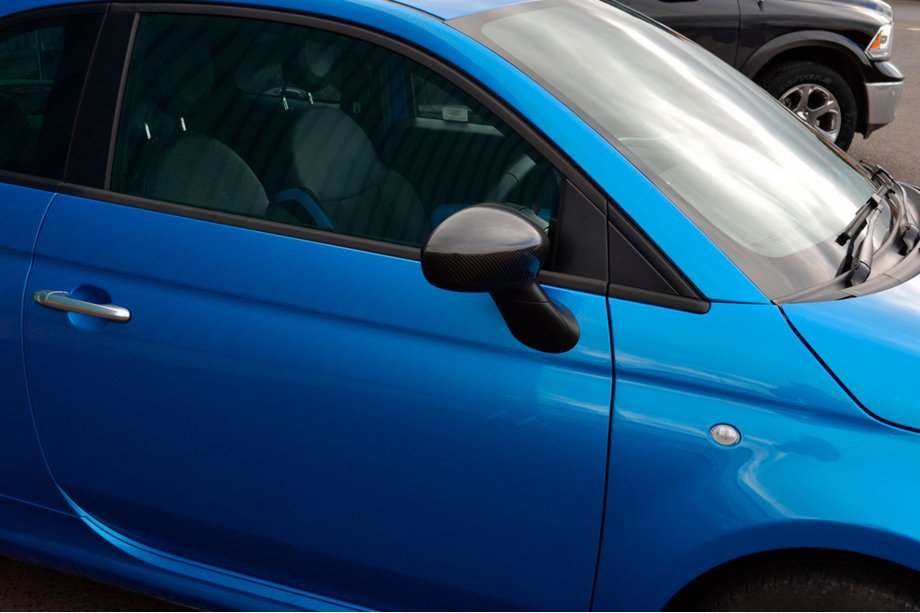 Fiat 500/500L 2013-2022 Spiegelabdeckungen 2007-2015 (2 Stk., Echtcarbon) Foto 17