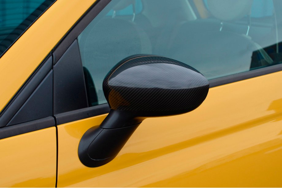 Fiat 500/500L 2013-2022 Spiegelabdeckungen 2007-2015 (2 Stk., Echtcarbon) Foto 9
