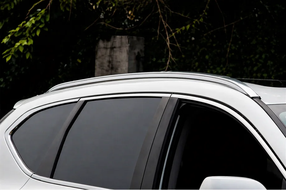 Honda CRV 2022- Integrierte OEM-Dachreling (Aluminium) Grau Foto 3