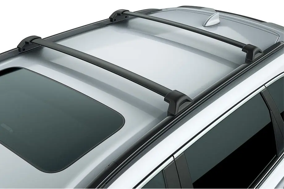 Honda CRV 2022- Integrierte OEM-Dachreling (Aluminium) Grau Foto 13