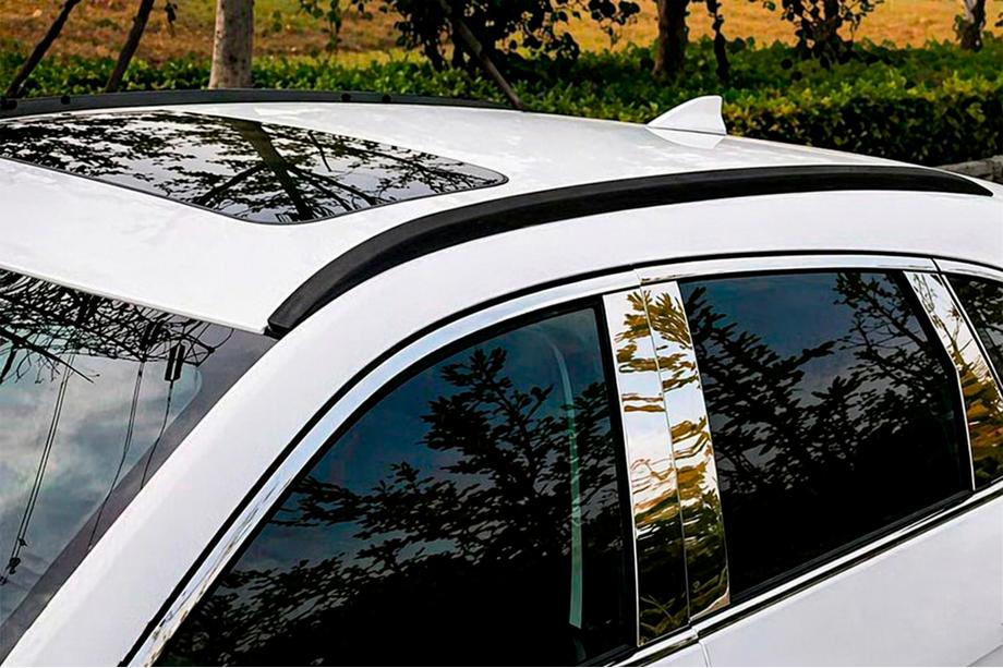 Mazda CX-30 2019- OEM integrierte Dachreling (2 Stk.) Grau Foto 4