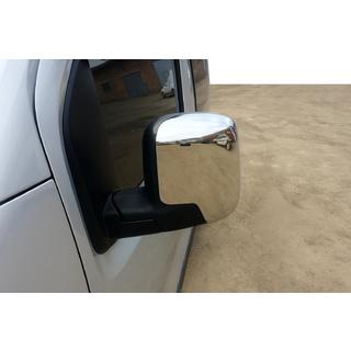 Spiegelabdeckungen Kappen (2 Stk, Edelstahl) Peugeot Bipper 2008-2017 Foto 1