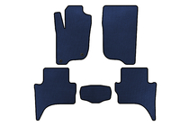 Mitsubishi L200 2015-2024 EVA-Fußmatten (Short base, Blau) Foto 1