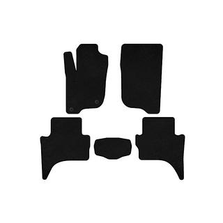 Textilfußmatten Deluxe (Short base, Schwarz) Mitsubishi L200 2015-2024 Foto 1