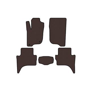 Gummi-Fußmatten Carsuit (Short base, Braun) Mitsubishi L200 2015-2024 Foto 1