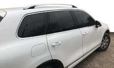 Volkswagen Touareg 2010-2018 Dachreling Skyport (grau matt) Foto 2