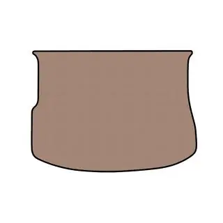 Gummimatte für Kofferraum Carsuit (Beige) Foto 1
