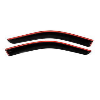 Windabweiser mit Chromleiste Niken Luxury (2 Stk) Mercedes GLE/ML сlass W166 2011-2018 Foto 3