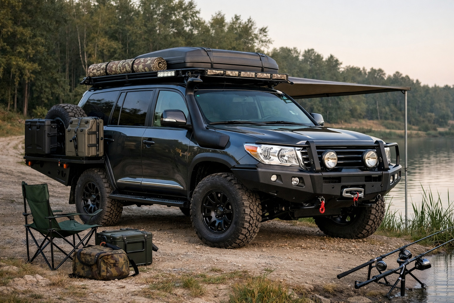 Toyota Land Cruiser 200: Umbaupaket fürs Angeln und schlechte Straßen