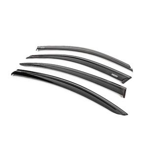 Windabweiser mit schwarzer Zierleiste Niken Luxury (4 Stk.) BMW 3 Series F30/F31 2012-2019 Foto 2