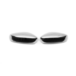 Spiegelabdeckungen ohne Blinker-Aussparung (2 Stk., Edelstahl) Skoda Rapid 2012-2019 Foto 2