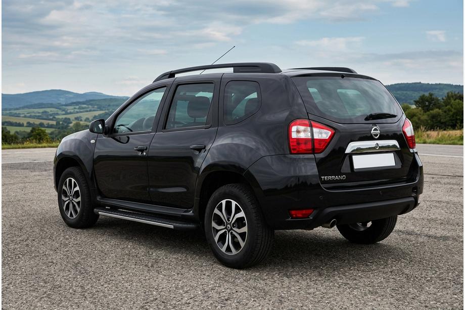 Nissan Terrano 2014- Bosphorus Grey Trittbretter (2 Stk., Aluminium) Foto 1