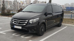 Mercedes Vito/V-class W447 2014- Grill Abdeckungen 2014-2020 (5 Stk, Edelstahl) Foto 4