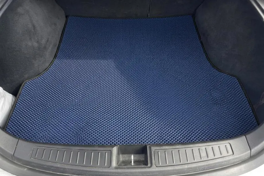 Tesla Model S 2012– EVA Kofferraummatte hinten (2012-2021, Blau) Foto 1