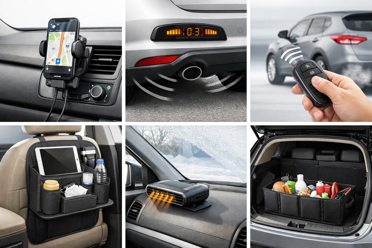 Welche praktischen Auto-Accessoires täglich wirklich Zeit sparen