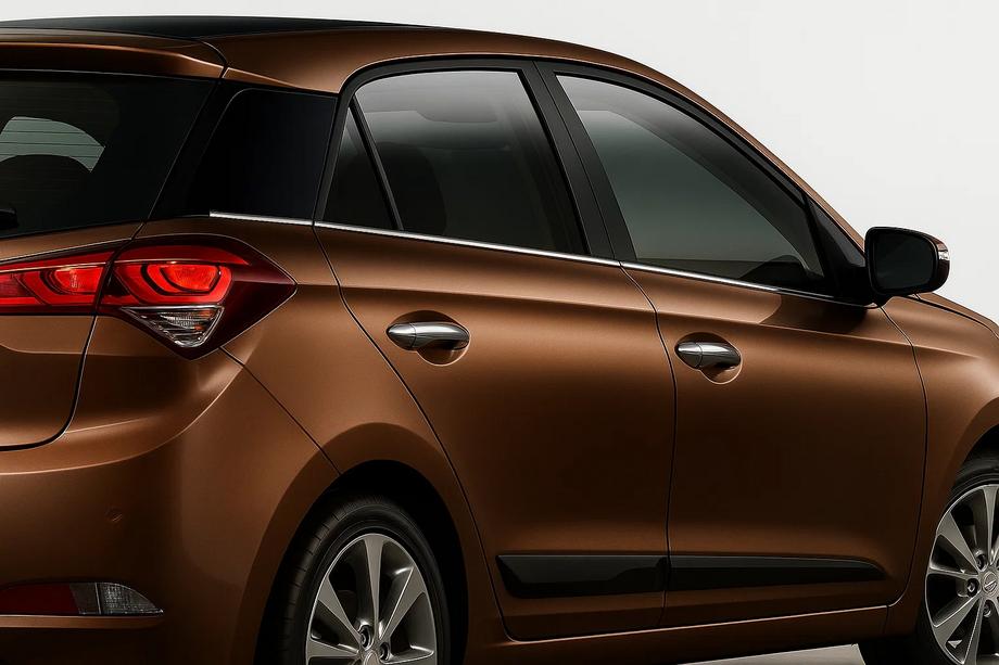 Hyundai I-20 2014-2020 Fensterzierleisten unten Edelstahl (6 Stk.) Image