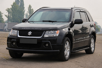 Suzuki Grand Vitara 2005-2017 Frontschutzbügel ST008 Black (Edelstahl) Foto 4