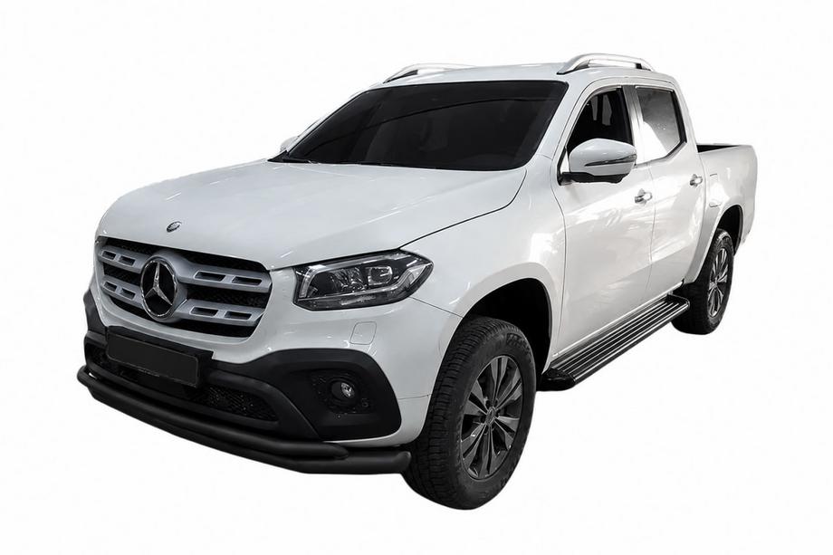 Mercedes X class 2017-2020 Frontbügel ST017 Black (Edelstahl, 60 mm) Foto 1