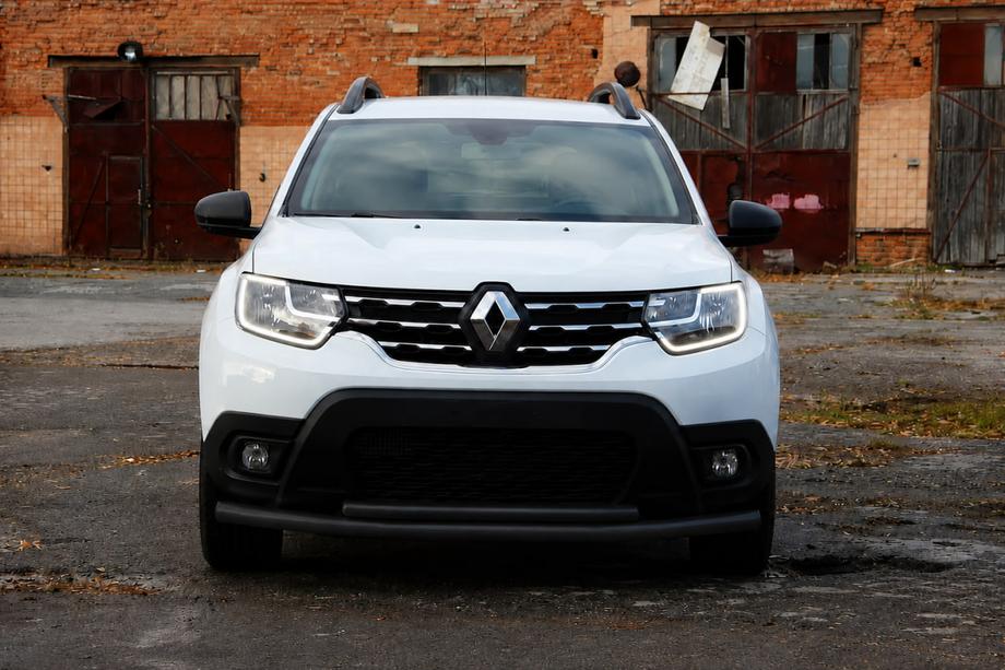 Renault Duster 2018-2024 Frontschutzbügel F3-10 Black (Edelstahl) Foto 2