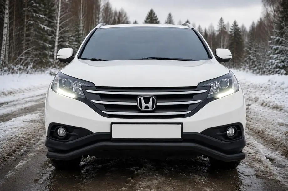 Honda CRV 2012-2016 Frontschutzbügel ST007 Black (Edelstahl) Foto 1