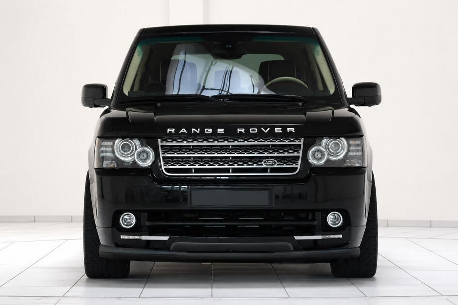 Range Rover III L322 2002-2012 Frontschutzbügel ST008 Schwarz (Edelstahl) Image