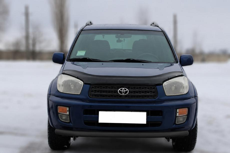 Toyota Rav 4 2001-2005 Frontschutzbügel ST008 Schwarz (Edelstahl) Foto 1