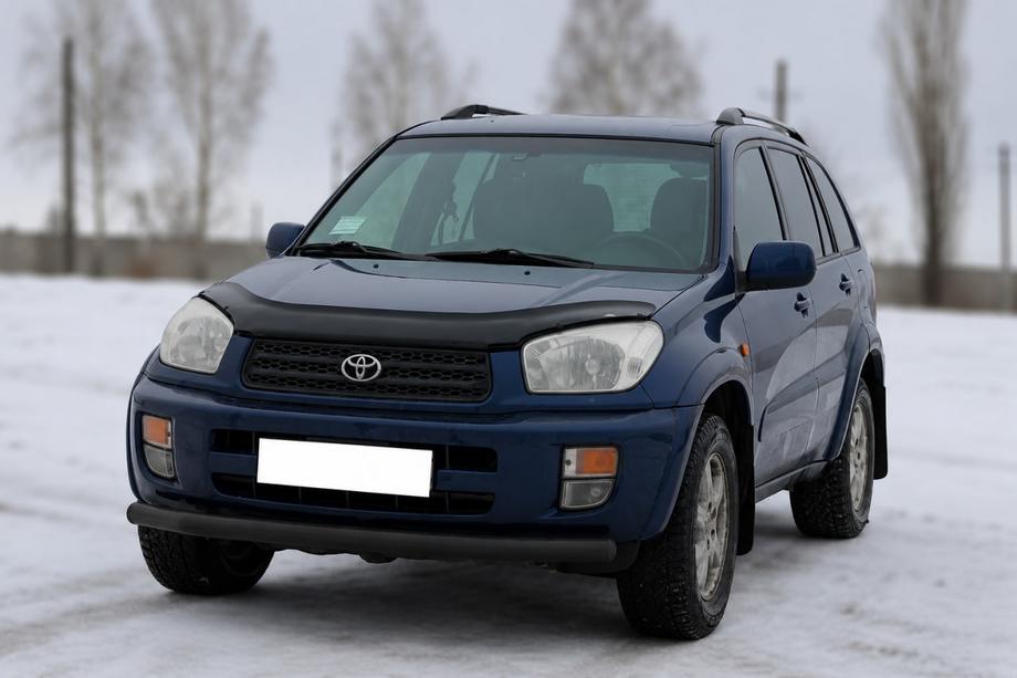Toyota Rav 4 2001-2005 Frontschutzbügel ST008 Schwarz (Edelstahl) Foto 3