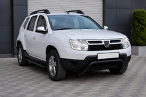Dacia Duster 2008-2018 Frontschutz ST011 Black (Edelstahl) Foto 3
