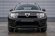 Dacia Duster 2008-2018 Frontschutzbügel ST012 Black (Edelstahl) Foto 1